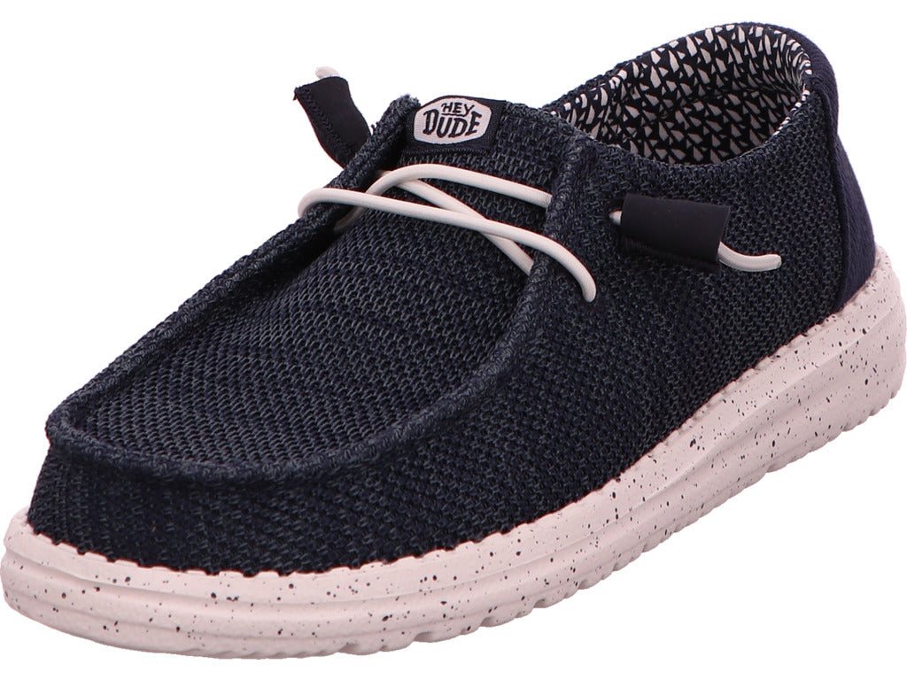 Hey Dude Damen Slipper Wendy Stretch Sox in dunkelblau