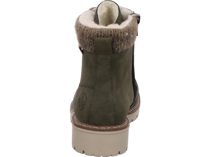 Rieker Damen Stiefel  in dunkelgrün