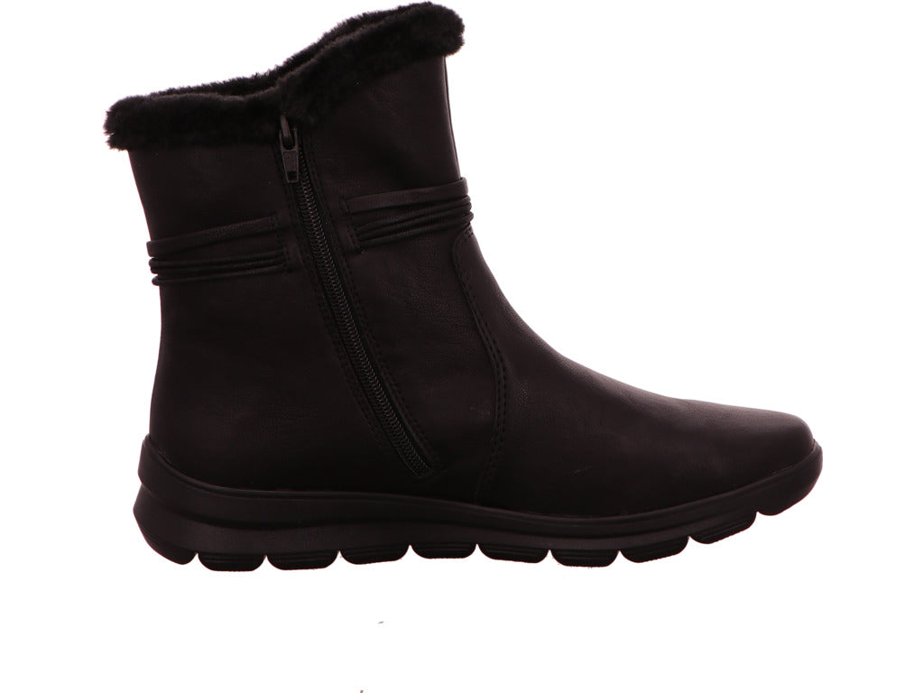 Rieker dameslaarzen in zwart