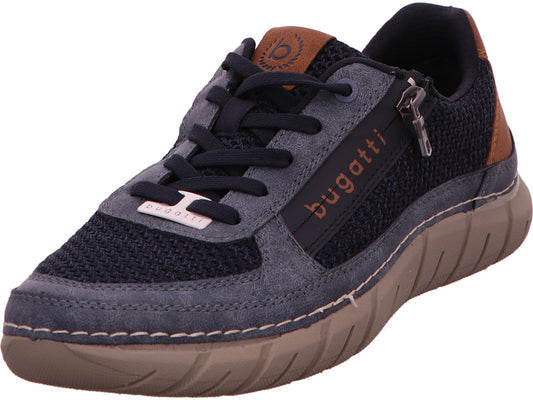 Bugatti Herren Sneaker Lima in blau-bunt-kombiniert
