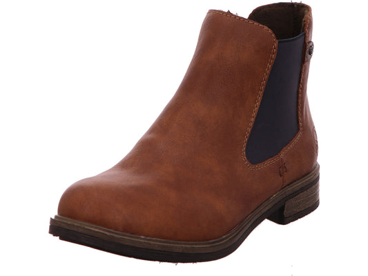 Rieker Damen Stiefel  in hellbraun