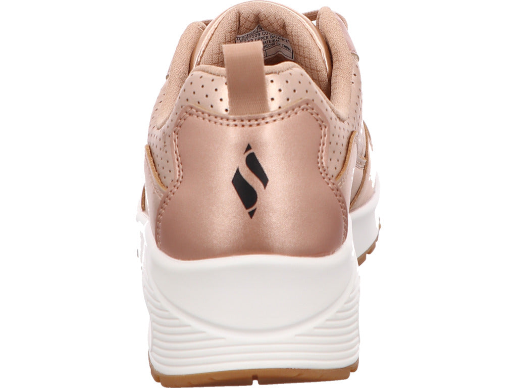 Skechers Damen Sneaker Uno - Metallixs in rose