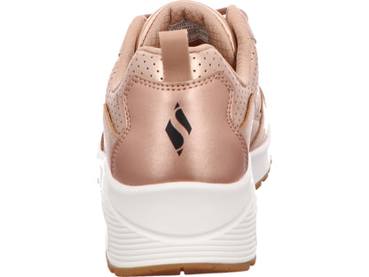 Skechers Damen Sneaker Uno - Metallixs in rose