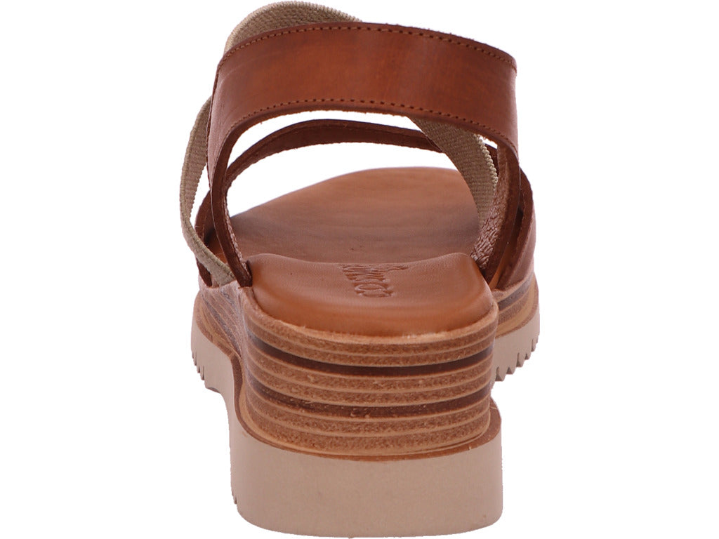 Cosmos-Cordes GmbH Damen Sandalette  in hellbraun