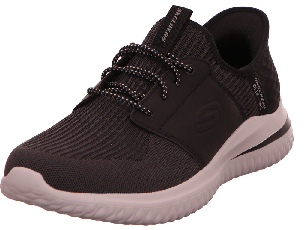Skechers Herren Slipper Delson 3.0 - Lavell in schwarz