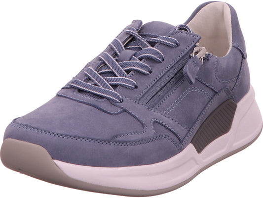 Gabor Comfort damessneakers in lichtblauw