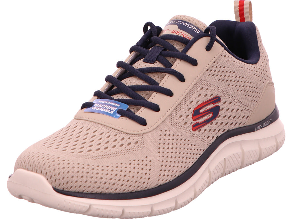 Skechers Herren Slipper Track - Leshur in taupe