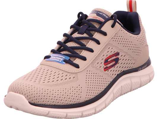 Skechers Herren Slipper Track - Leshur in taupe