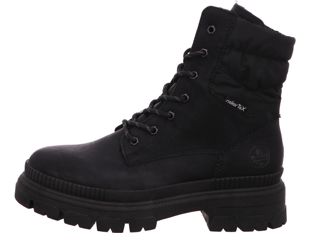 Rieker Damen Stiefel  in schwarz