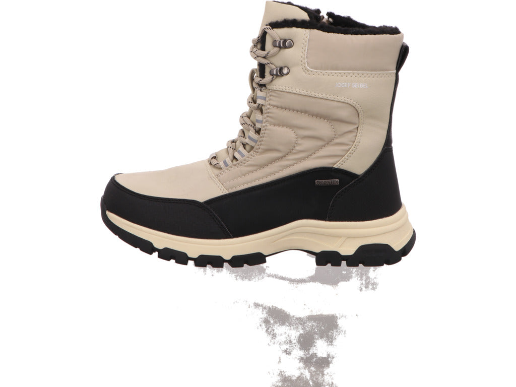 Josef Seibel Damen Stiefel Davos in weiß-bunt-kombiniert