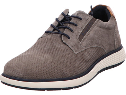 Bugatti Lima sneakers voor heren in taupe.