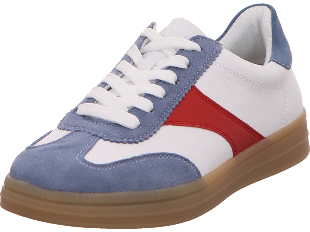 Remonte Damen Sneaker  in weiß-bunt-kombiniert