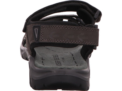 Josef Seibel Herren Sandalette Arlo 02 in dunkelgrau