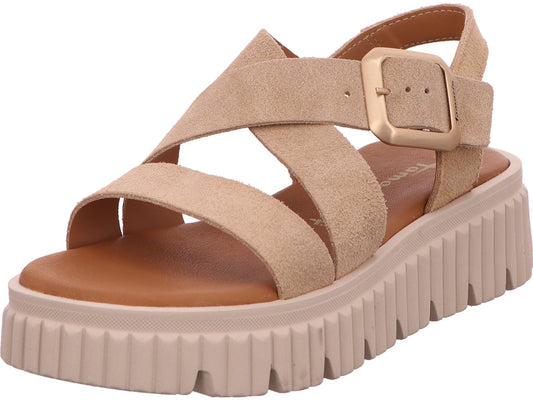 Tamaris Damen Sandalette  in beige