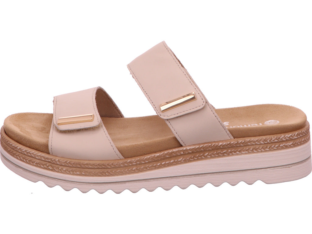 Remonte Damen Pantolette  in hellbeige
