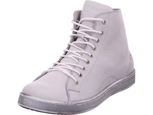 Andrea Conti Damen Stiefel  in hellgrau