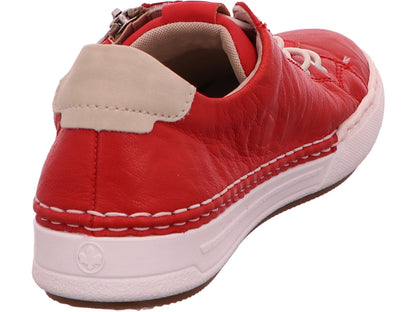Rieker Damen Sneaker  in rot-bunt-kombiniert