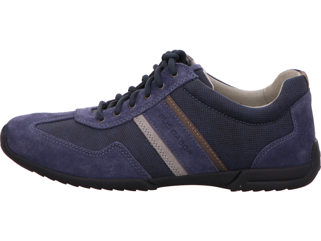 PIUS Gabor herensneakers in grijs-gecombineerd