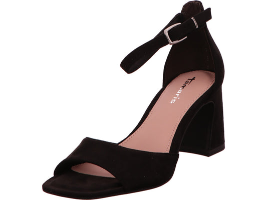 Tamaris Damen Sandalette  in schwarz
