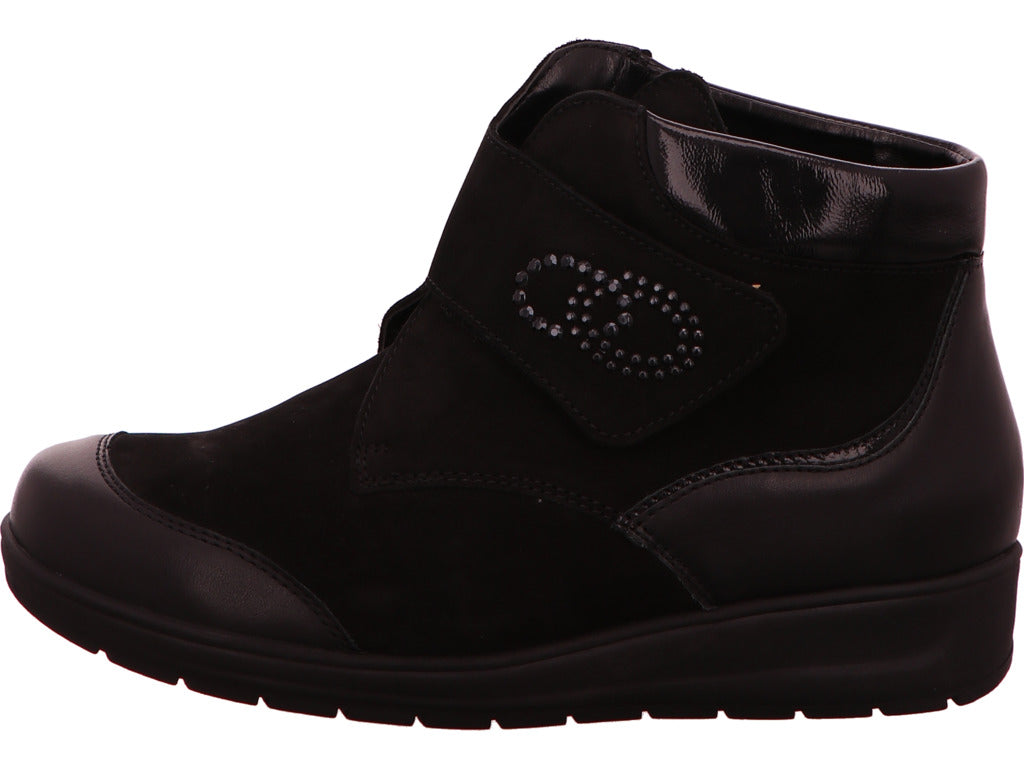 Waldläufer Damen Stiefel Mimi in schwarz