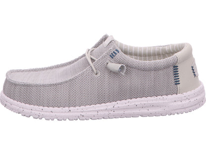 Hey Dude Herren Slipper Wally Stretch Sox in grau