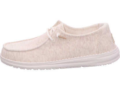 Hey Dude Damen Slipper Wendy Stretch Speckle in hellbeige