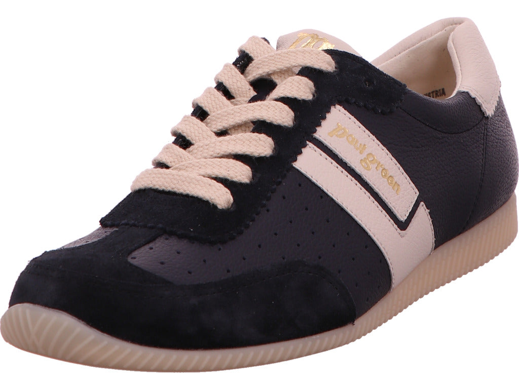 Paul Green Damen Sneaker  in blau-bunt-kombiniert