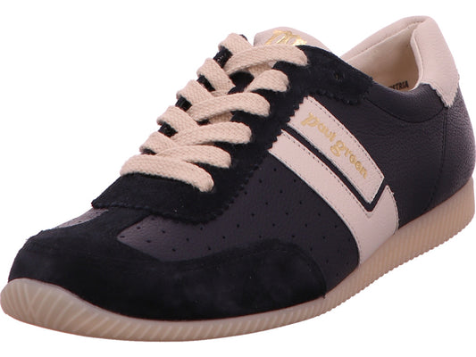 Paul Green Damen Sneaker  in blau-bunt-kombiniert