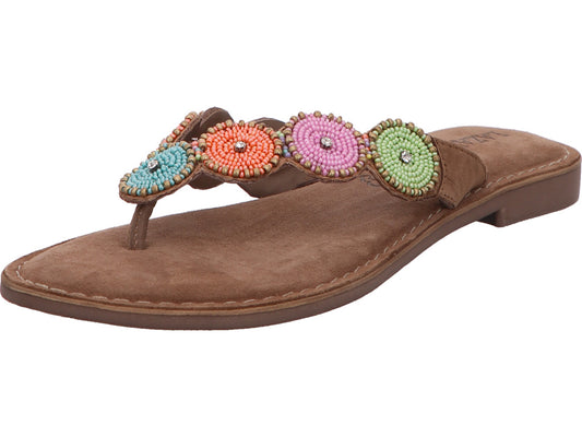 Lazamani Damen Pantolette  in multicolour