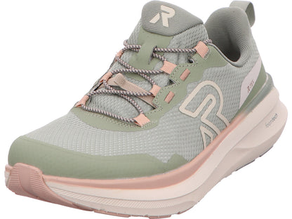 Rieker Damen Sneaker  in grün-bunt-kombiniert