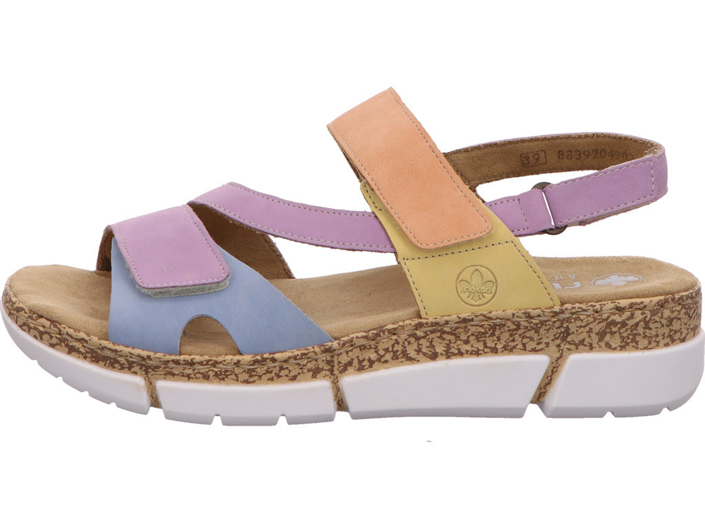 Rieker Damen Sandalette  in multicolour