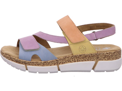 Rieker Damen Sandalette  in multicolour