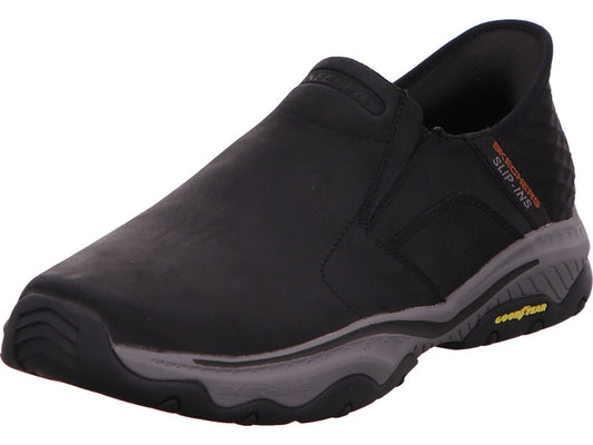 Skechers Garner-Newick Slip-In slippers voor heren in zwart