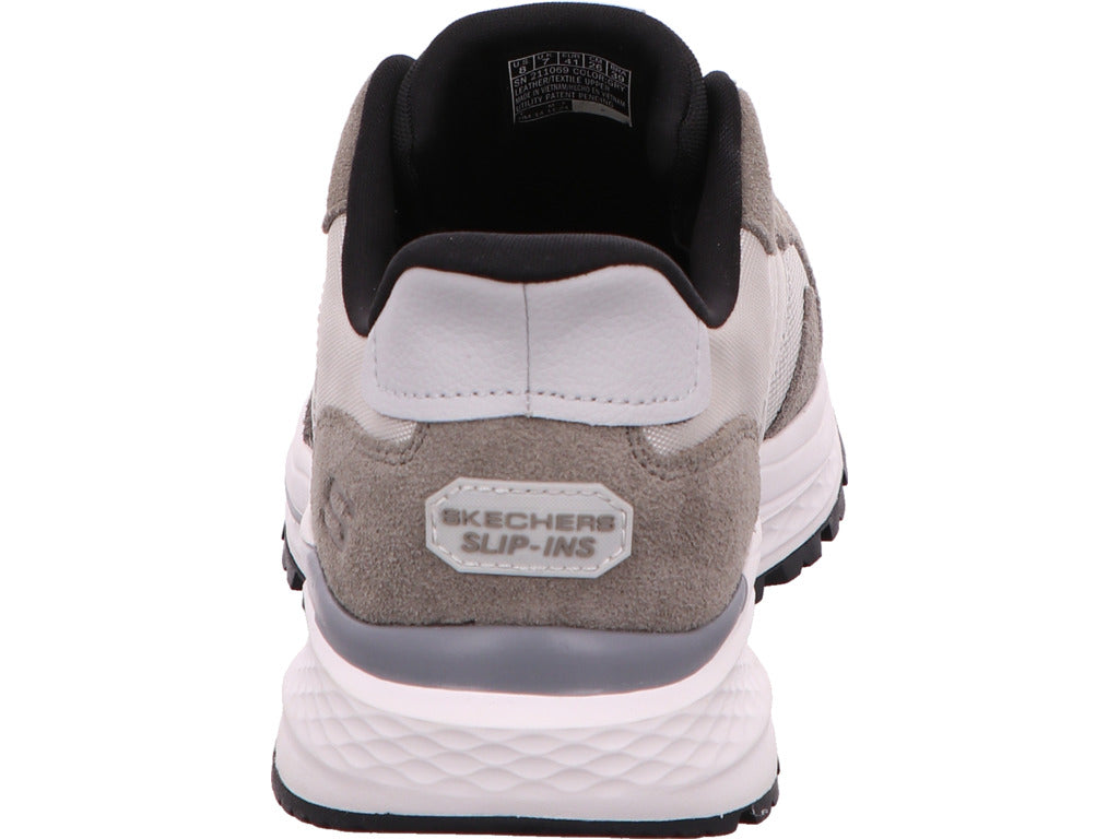 Skechers Herren Slipper Slade Ultra-Mercer in hellgrau