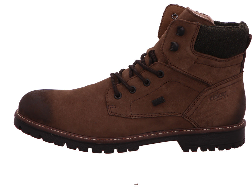 Rieker Herren Stiefel  in braun-bunt-kombiniert