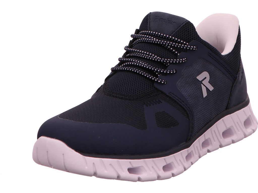 Rieker Herren Sneaker  in blau-kombiniert