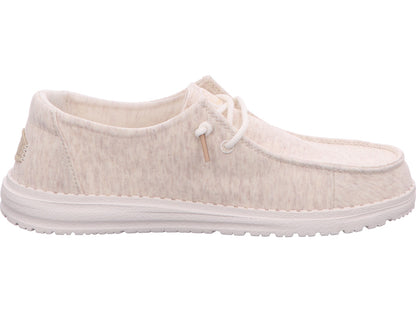 Hey Dude Damen Slipper Wendy Stretch Speckle in hellbeige