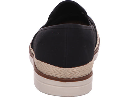 Rieker herenslippers in een combinatie van zwart en meerdere kleuren.