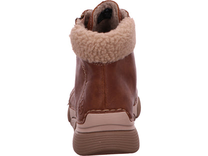 Rieker Damen Stiefel  in braun-bunt-kombiniert