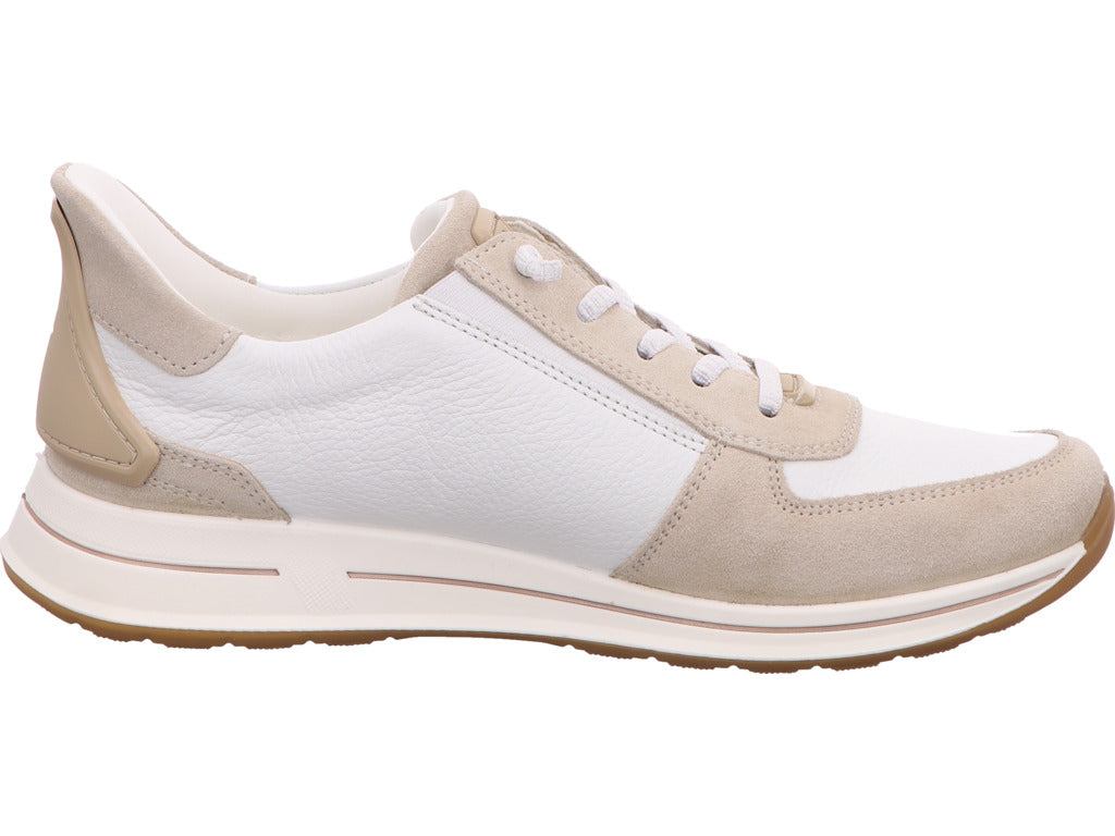 Ara damessneakers Osaka 2.0 in een wit-multicolor combinatie