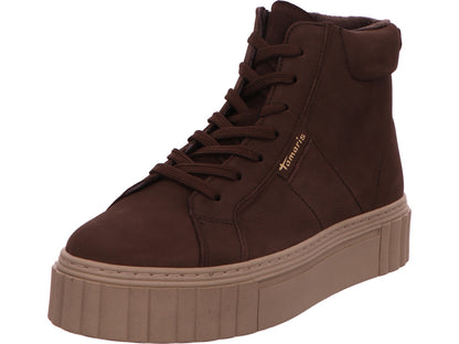 Tamaris Damen Stiefel  in dunkelbraun