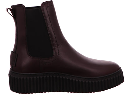 Marc O'Polo dameslaarzen in donkerrood