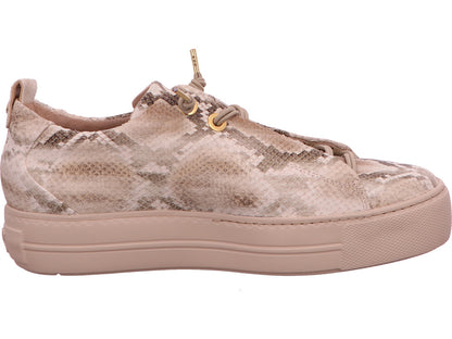 Paul Green Damen Sneaker  in beige-bunt-kombiniert