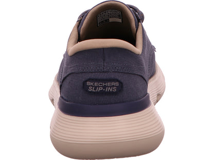 Skechers Herren Slipper Slip In - Garza - Clive in dunkelblau
