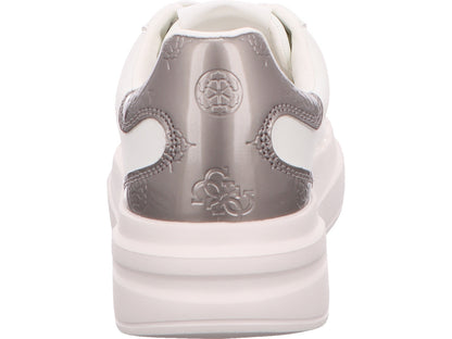 Guess Damen Sneaker Elbina in weiß-bunt-kombiniert