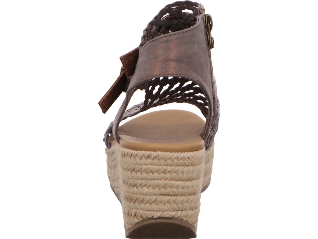 Blowfish Damen Sandalette Anuella in grau-bunt-kombiniert