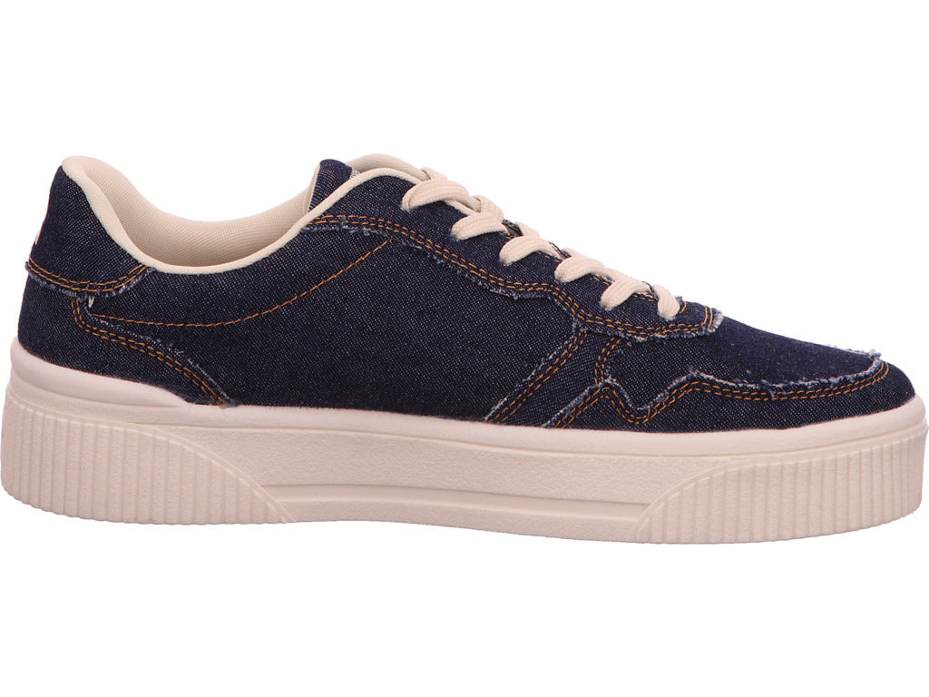 Rieker Damen Sneaker Revolution in blau-kombiniert