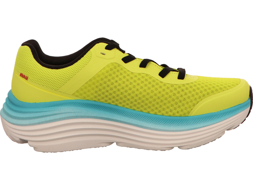 Skechers Herren Slipper Max Cushioning Endeavour in grün-bunt-kombiniert