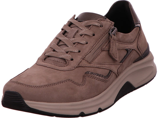 Gabor Comfort Damen Sneaker  in beige-kombiniert
