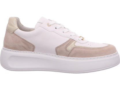 Gabor Comfort damessneakers in een combinatie van wit en meerdere kleuren.